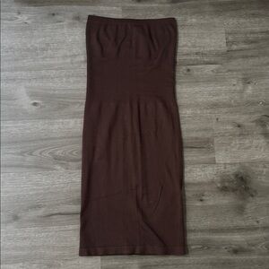 Forever 21 Strapless Ribbed Tube Dress